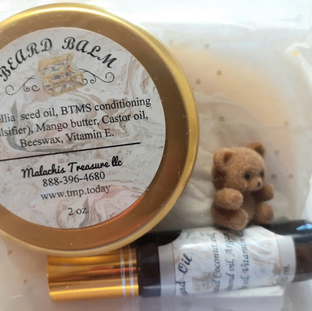 Beard Balm & Beard oil set